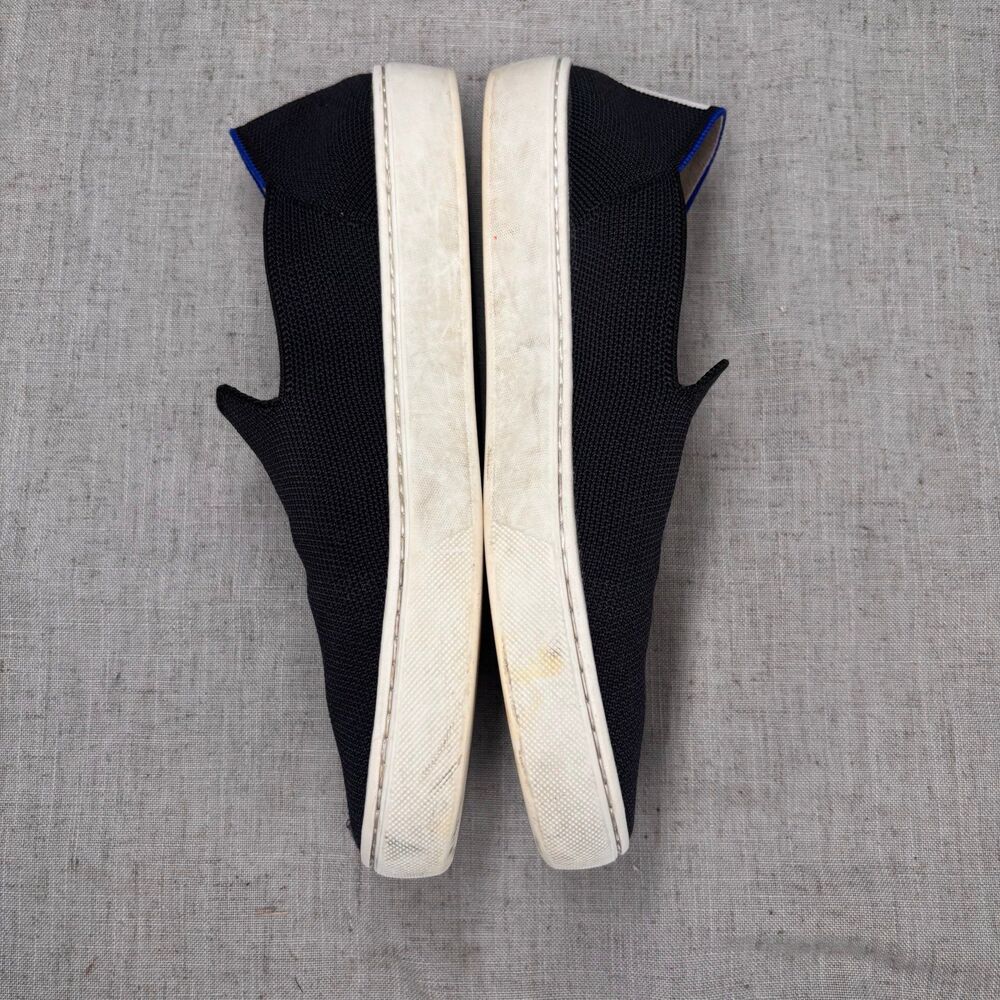 Rothy's The Original Slip On Sneaker Black‎ Knit Shoes Classic Casual Women's 8 - Picture 10 of 11
